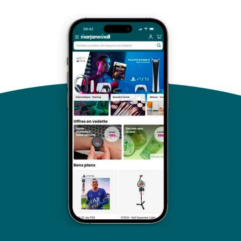 « Marjanemall.ma » après plusieurs mois de tests et de travail acharné, cette marketplace contient plus de 12 catégories de produits, 200 enseignes et marques partenaires, et plus de 100 000 articles. création site e-commerce au Maroc agence de communication et de marketing digital