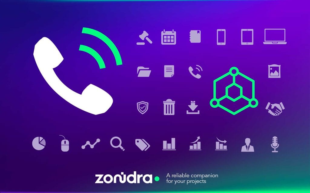 llustration de pictogrammes en noir sur fond gris clair : une silhouette de marcheur au centre, entourée de symboles iconiques (loupe, globe, panneau d’alerte, panier, signal Wi-Fi...) représentant l’usage universel et fonctionnel des pictogrammes en communication visuelle. Copyright © 2025 Zonidra