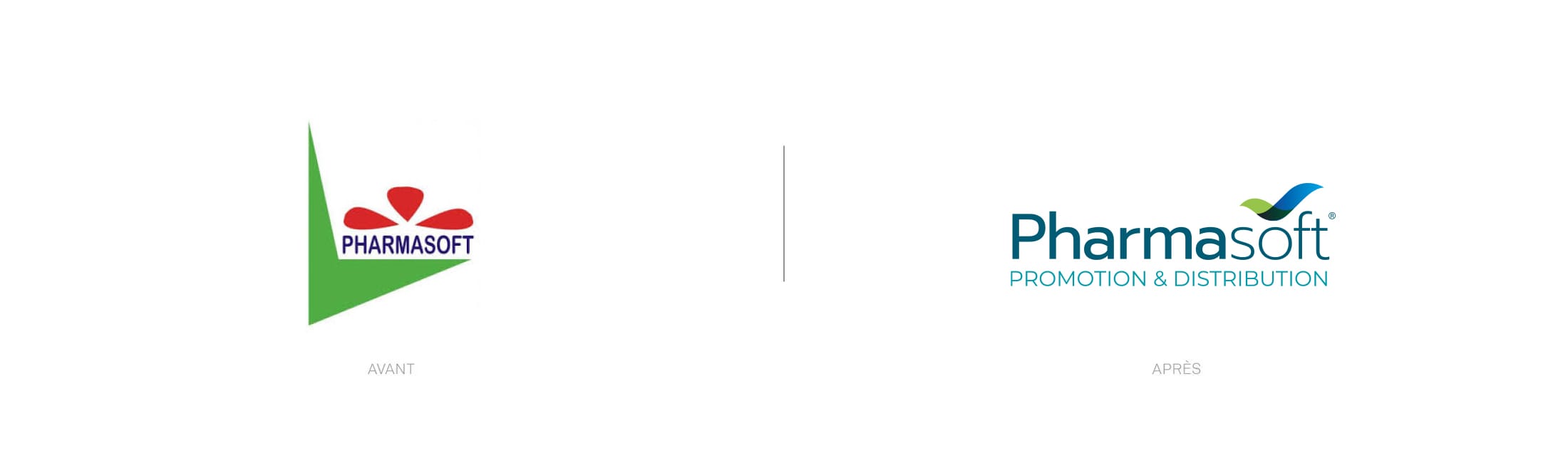pharmasoft-avant-apres logo laboratoire Pharmasoft Maroc avant après